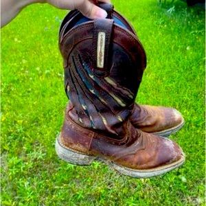 Shyanne American flag cowgirl boots